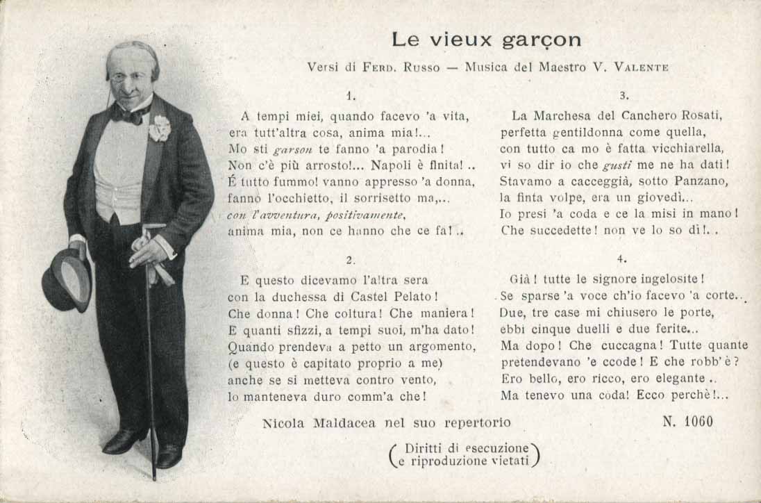 Le vieux garcon
